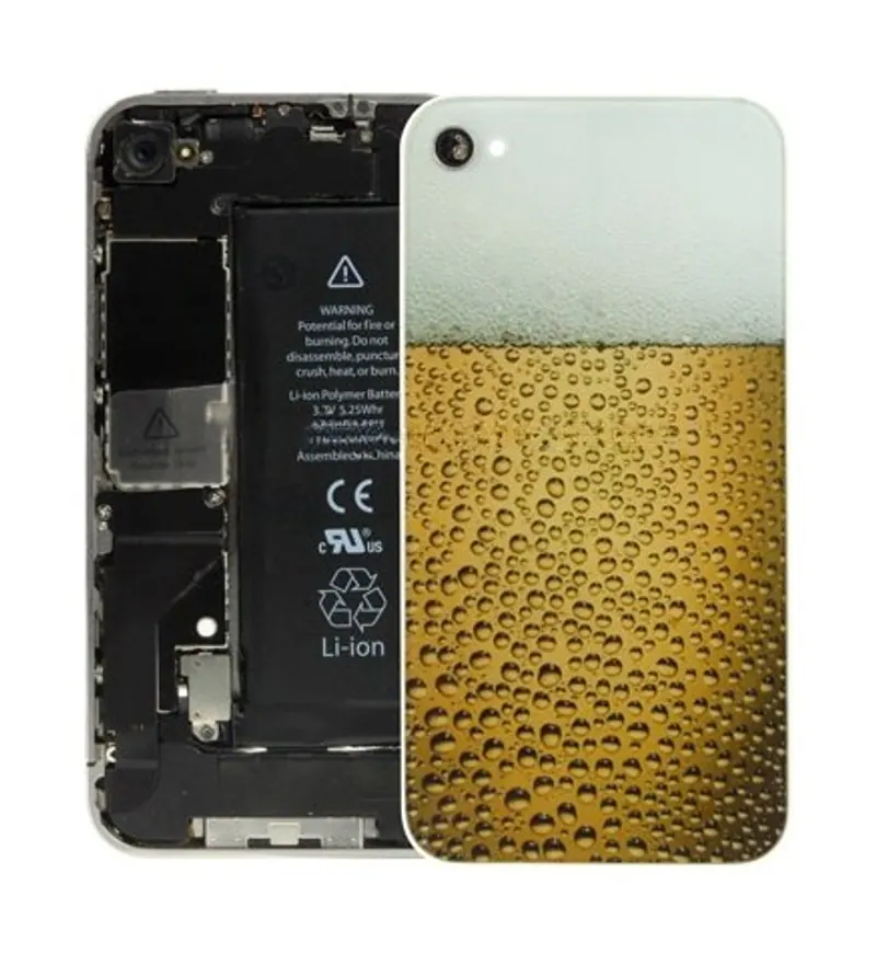 Beer Styles Glass Back Cover for iPhone 4 — image 1