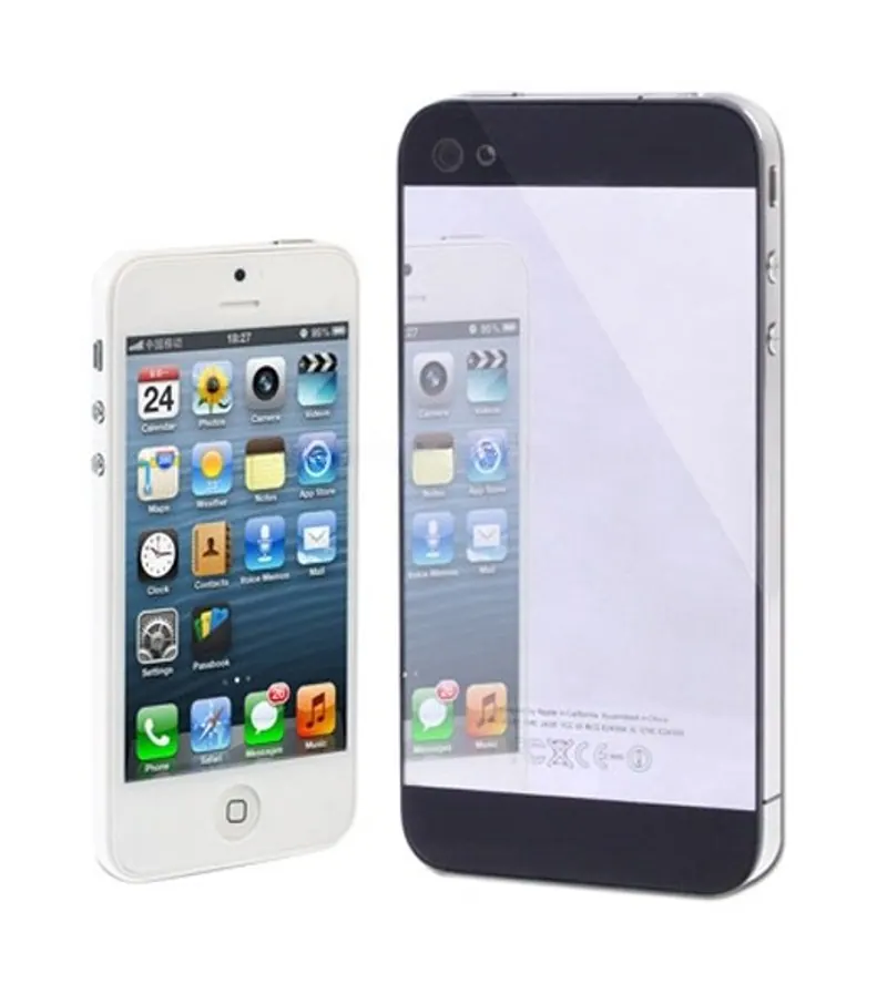 Glass Mirror Glass Back Cover for iPhone 4 — image 1