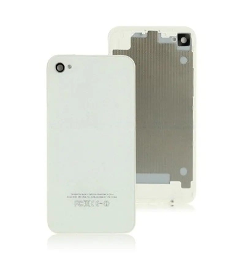 Glass Back Cover for iPhone 4S(White) — image 1
