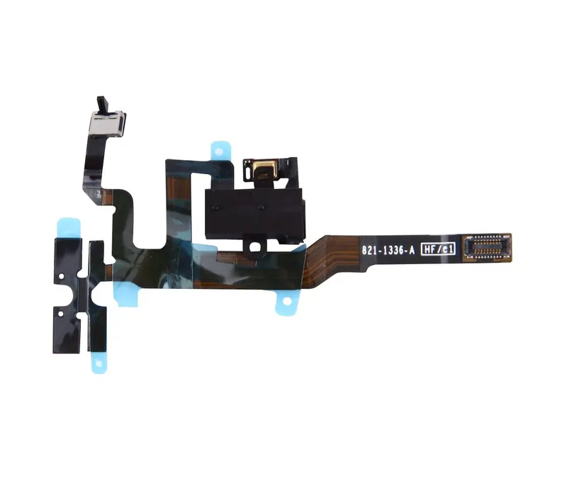 Original Headphone Audio Jack Ribbon Flex Cable for iPhone 4S (Black) — image 1