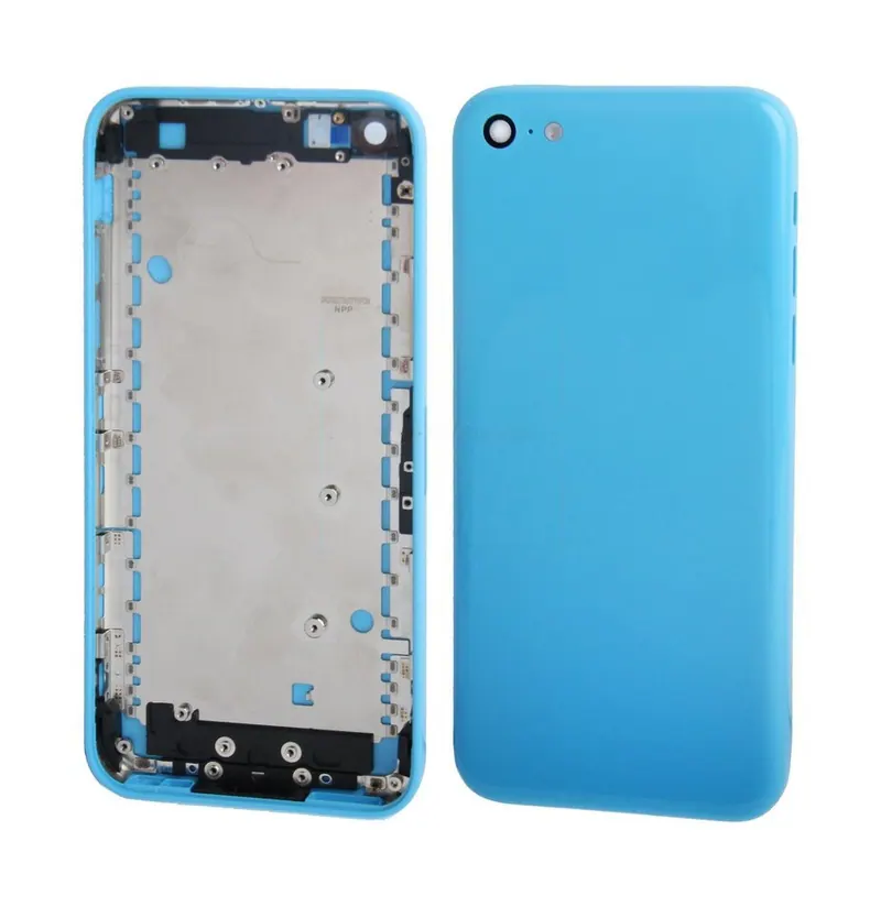 Full Housing Chassis / Back Cover with Mounting Plate for iPhone 5C(Blue) — image 1