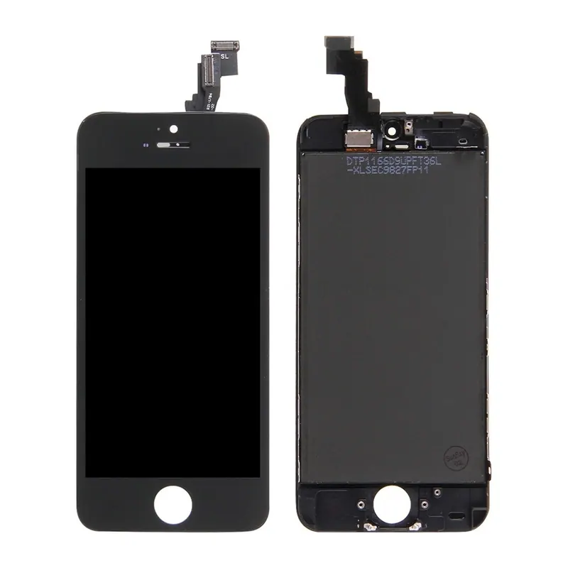 Digitizer Assembly (Original LCD + Frame + Touch Panel) for iPhone 5C(Black) — image 1