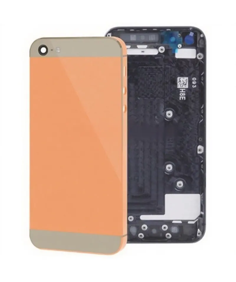 Full Housing Alloy Champagne Color Back Cover for iPhone 5 (Plating Silver)(Silver) — image 1