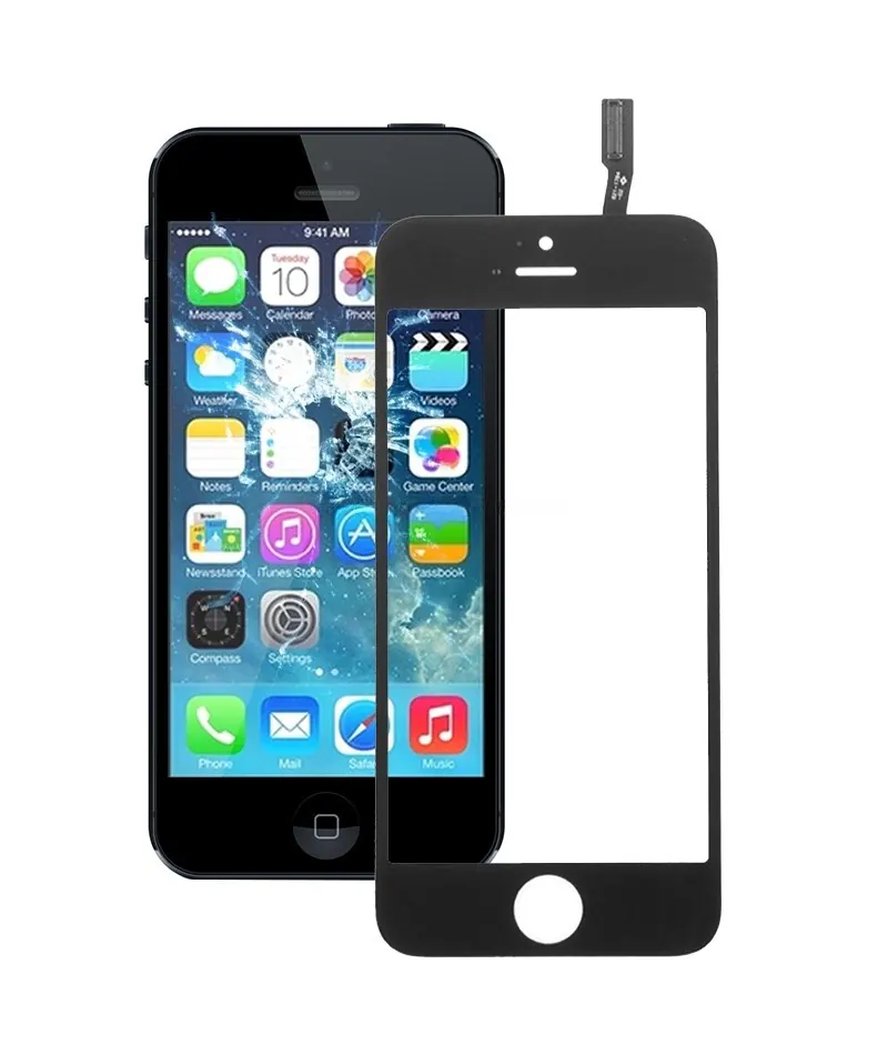 Touch Panel Flex Cable for iPhone 5C & 5S(Black) — image 1