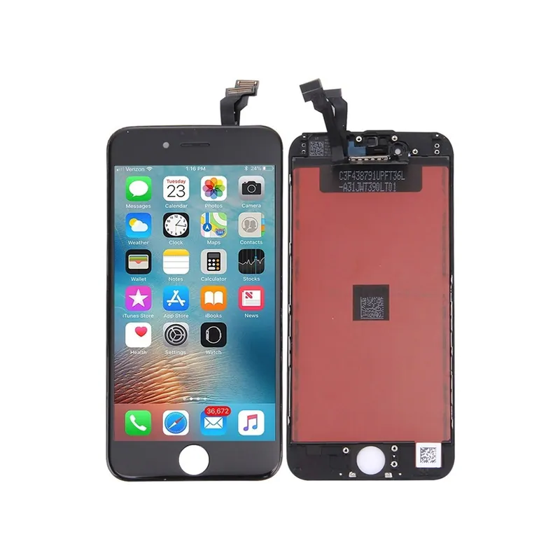 TFT LCD Screen with Frame for iPhone 6(Black) — image 1