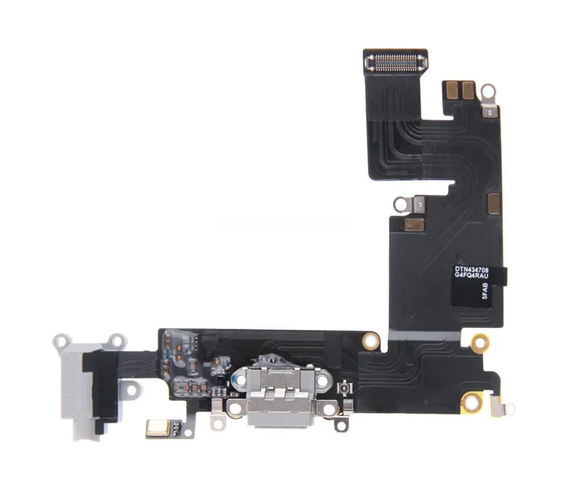 Charging Port Dock Connector Flex Cable for iPhone 6 Plus(Grey) — image 1