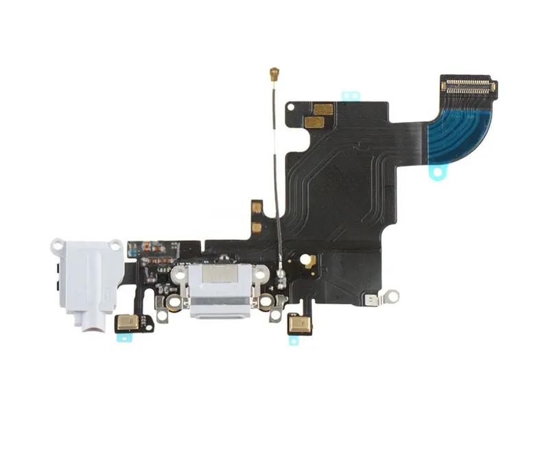 Charging Port Flex Cable Ribbon for iPhone 6s (White) — image 1
