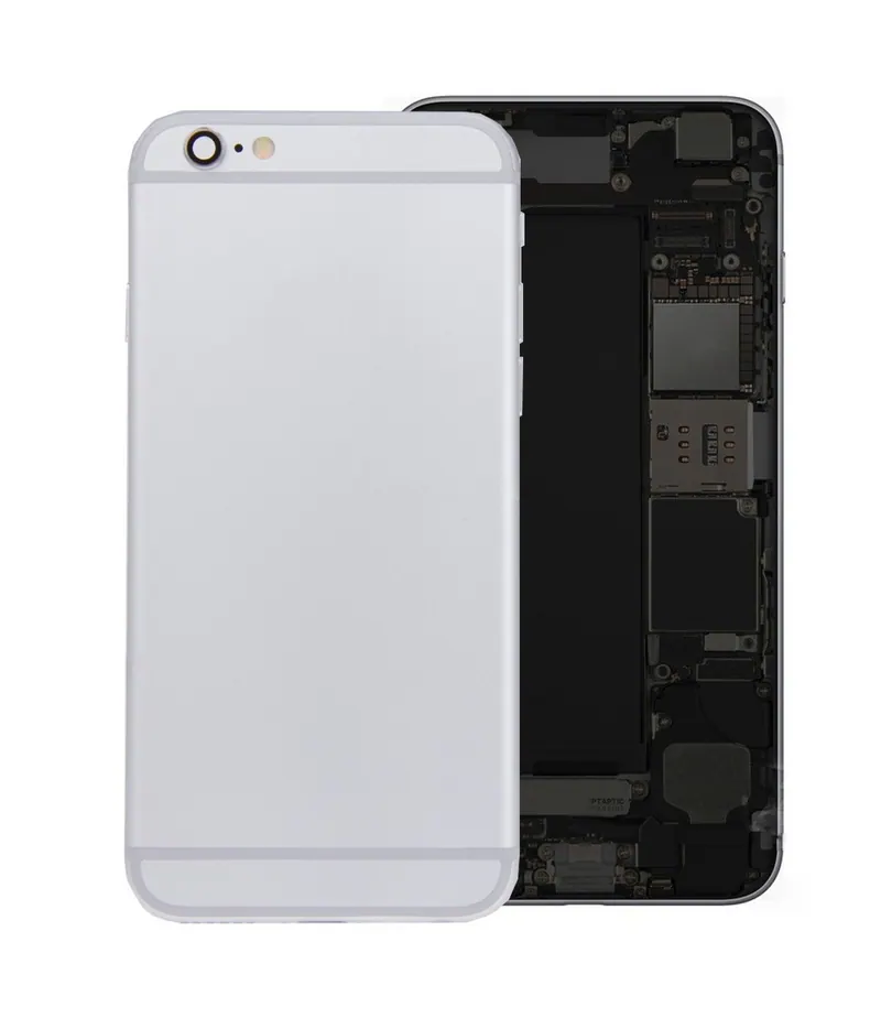 Battery Back Cover Assembly with Card Tray for iPhone 6s(Silver) — image 1