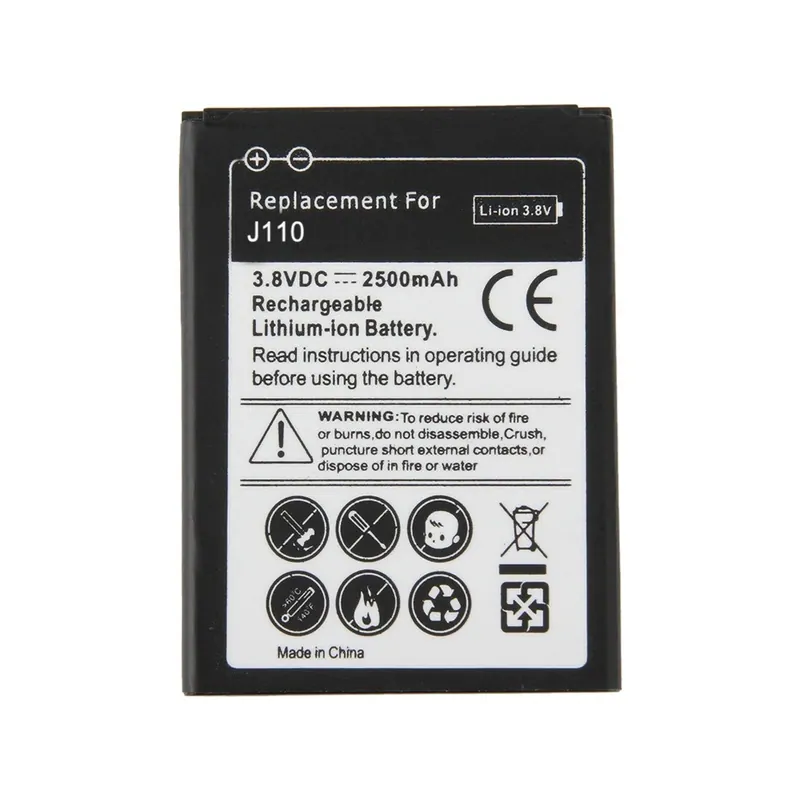 For Galaxy J1 Ace / J110 2500mAh Rechargeable Li-ion Battery(Black)(Black) — image 1