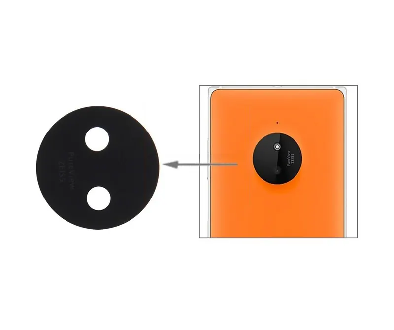 Rear Facing Camera Cover for Nokia Lumia 830 (Black) — image 1