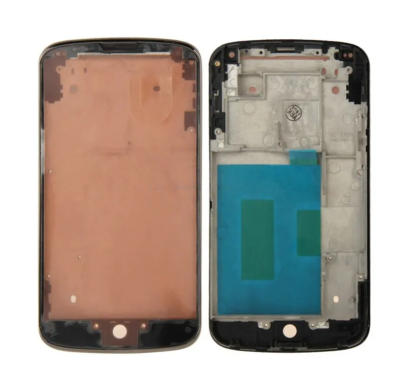 Middle Frame Bezel for Google Nexus 4 / E960(Black) — image 1
