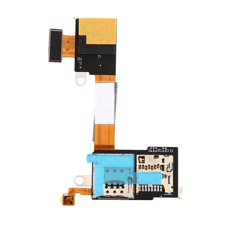 SIM Card Reader Contact Flex Cable Ribbon for Sony Xperia M2 / D2303 / D2305 / D2306 — image 1