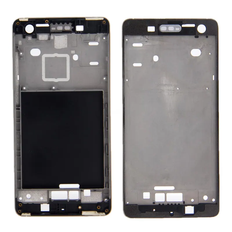 Front Housing LCD Frame Bezel Plate for Xiaomi Mi 4(Silver) — image 1