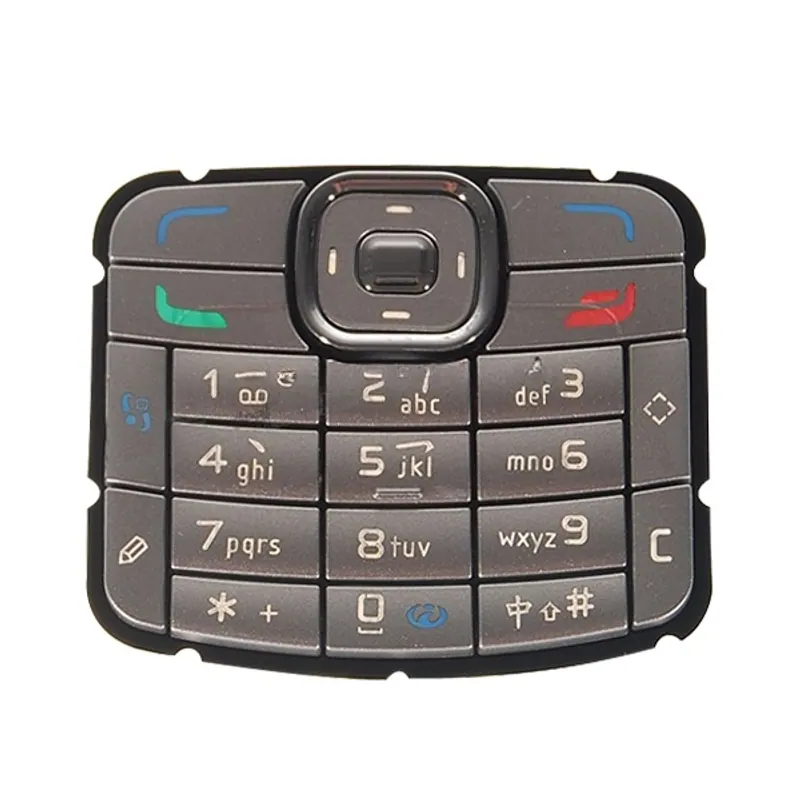 Mobile Phone Keypads Housing with Menu Buttons / Press Keys for Nokia N70(Silver) — image 1