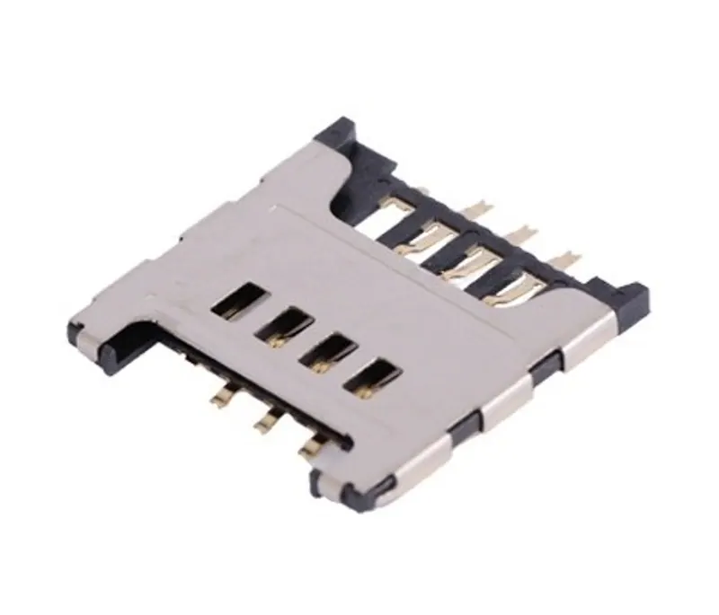 High Quality SIM Card Slot + SIM Card Connector for Galaxy S i9000 / i9008 / N7000 / Galaxy Note i9220 / Galaxy Mini S5570 / i8700 / Galaxy Ace S5830 / C3750 / S3650 / W609 / W799 / S8500 / S5603 — image 1