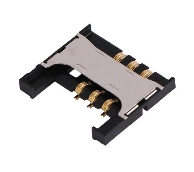 For Galaxy S II / i9100, Galaxy S II i9108, i9188 Original SIM Card Slot + SIM Card Connector — image 1