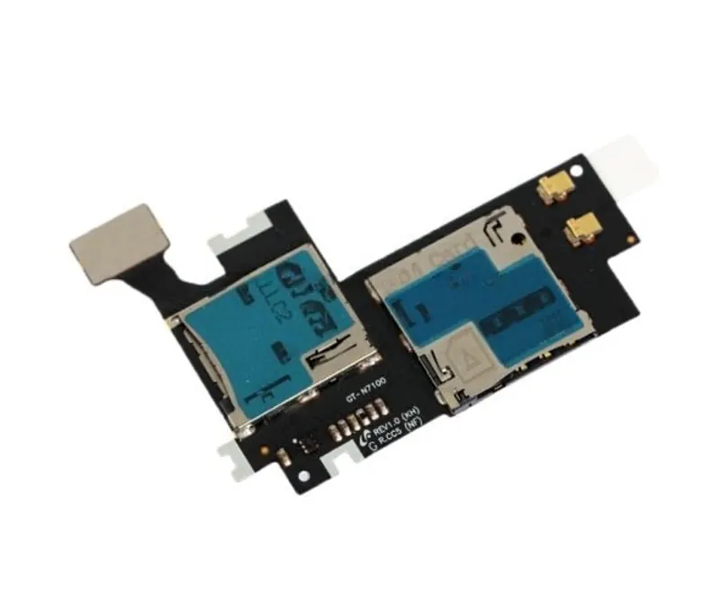 For Galaxy Note II / N7100 Mobile Phone Card Flex Cable — image 1