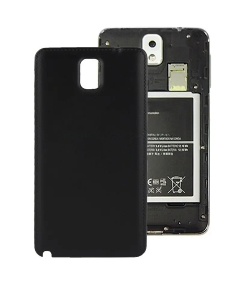 For Galaxy Note III / N9000 Plastic Battery Cover (Black) — image 1