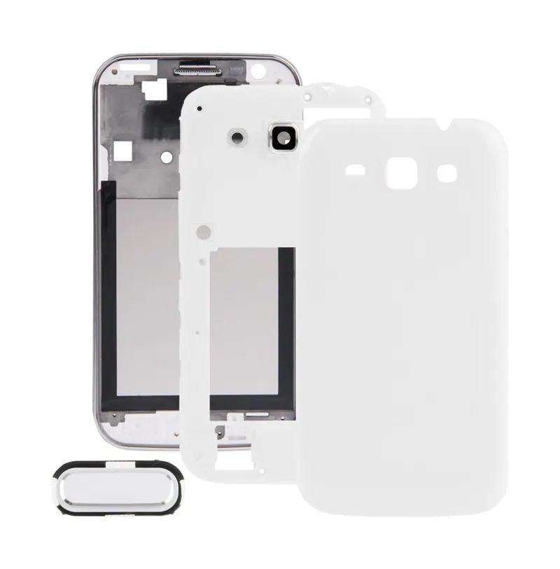 For Galaxy Win i8550 / i8552 Full Housing Faceplate Cover (White) — image 1