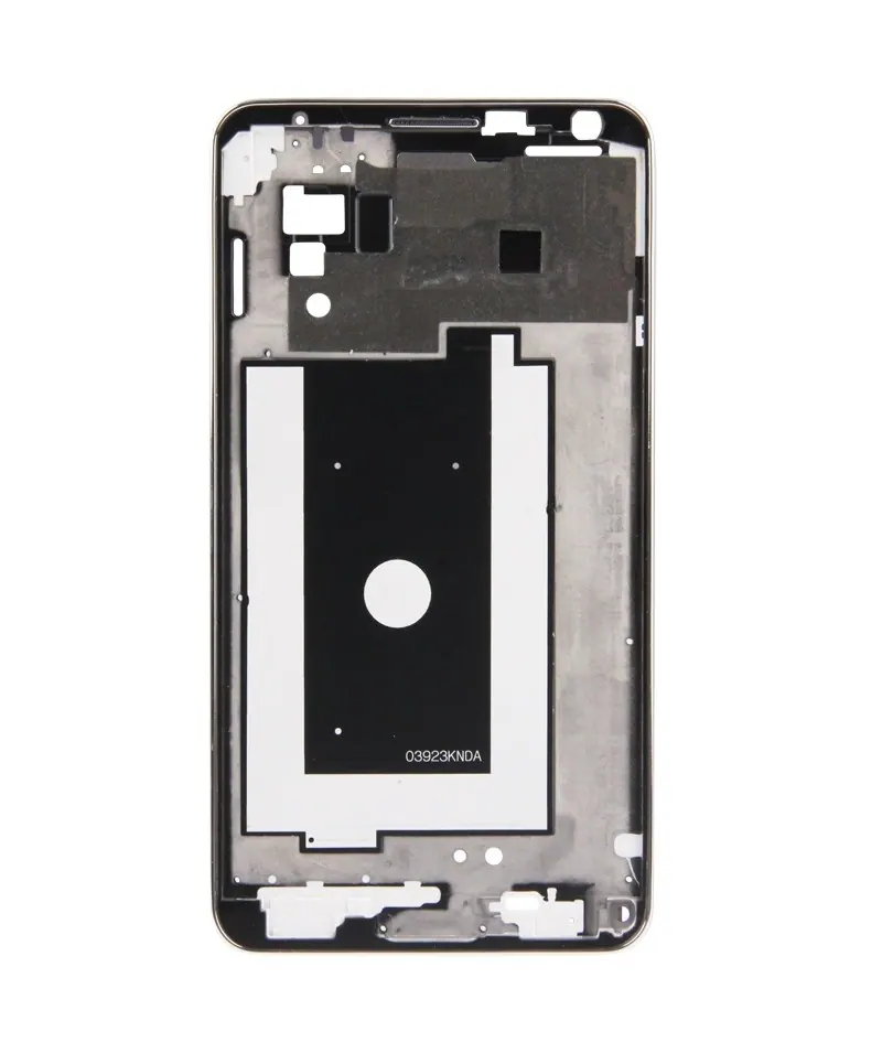 For Galaxy Note 3 / N900A Front Housing LCD Frame Bezel Plate — image 1