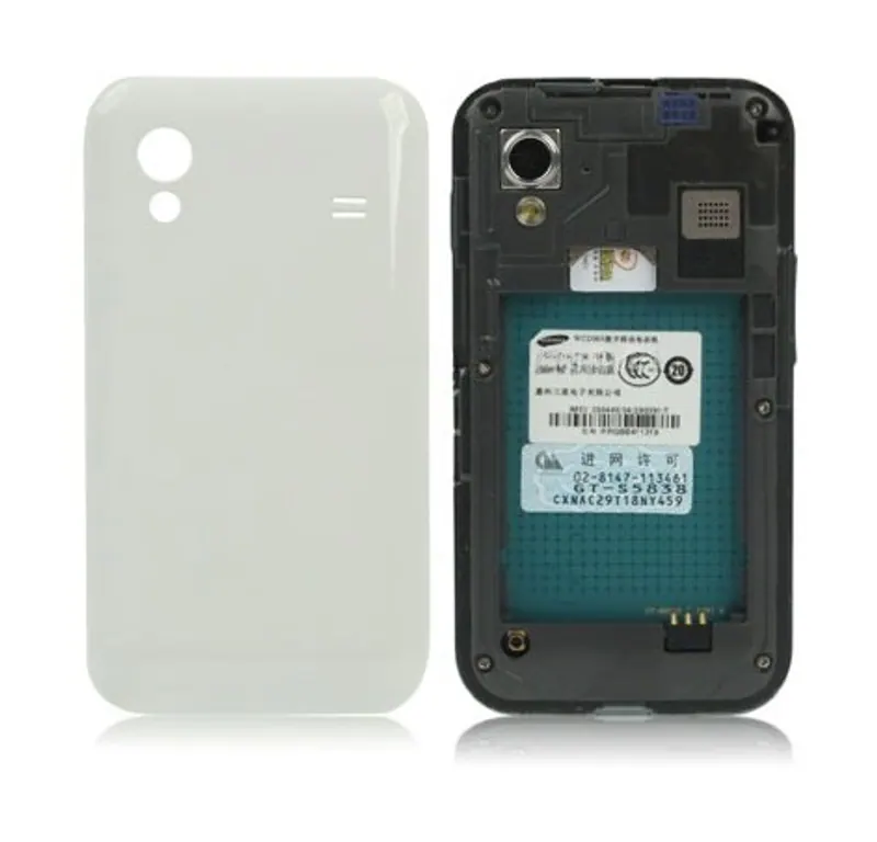 For Galaxy Ace S5830 / S5838 Battery Cover (White) — image 1