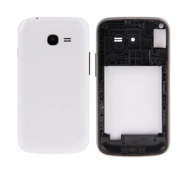For Galaxy Star Pro / S7262 Full Housing Faceplate Cover (White) — image 1
