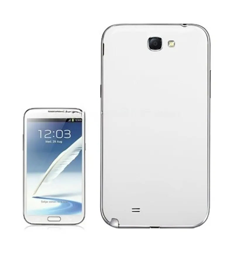 For Galaxy Note II / N7100 Original Battery Cover with NFC Flex Cable Sticker(White) — image 1