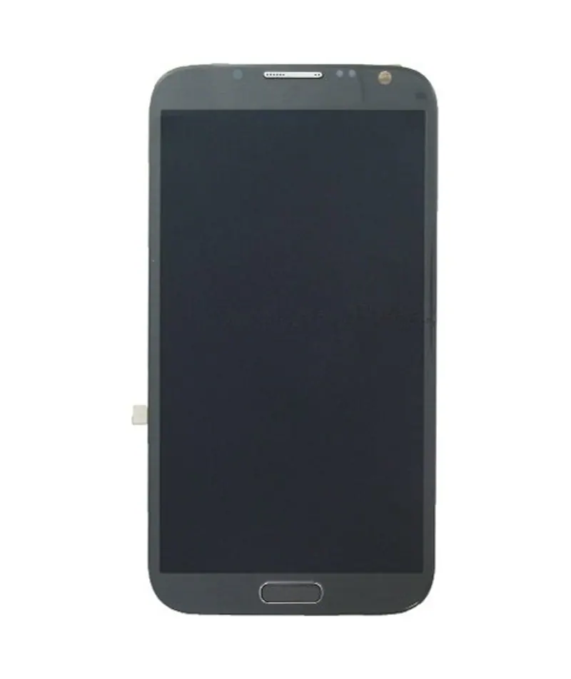 Original LCD Display + Touch Panel with Frame for Galaxy Note II / N7100(Grey) — image 1