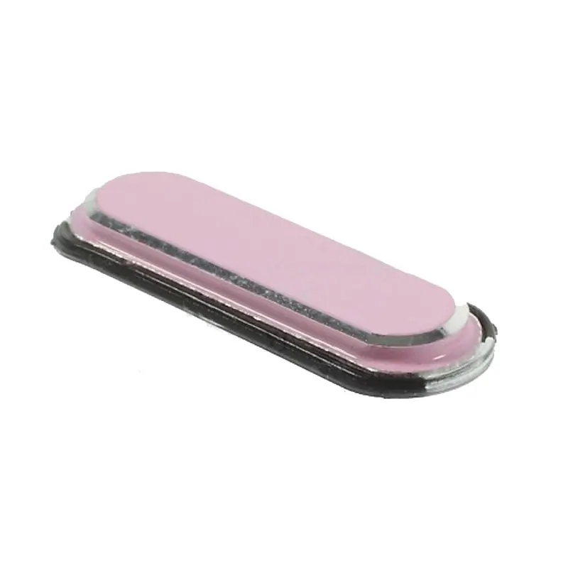 For Galaxy Note III / N9000 Golden Edge Home Button(Pink) — image 1