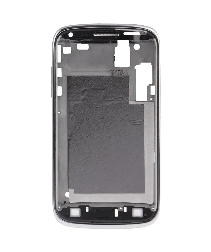 For Galaxy Dous / i8262D Front Housing LCD Frame Bezel Plate (White) — image 1