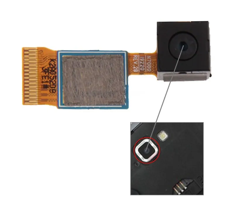 For Galaxy Note i9220 High Quality Rear Camera Module — image 1
