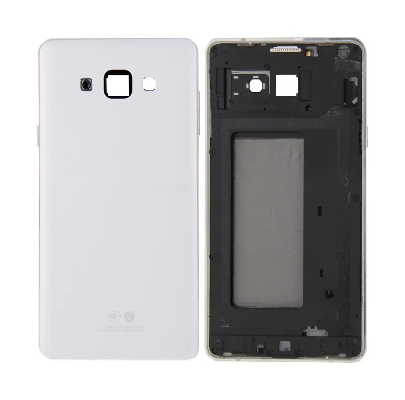 For Galaxy A7 / A700 Full Housing Cover (Front Housing LCD Frame Bezel Plate + Rear Housing ) (White) — image 1