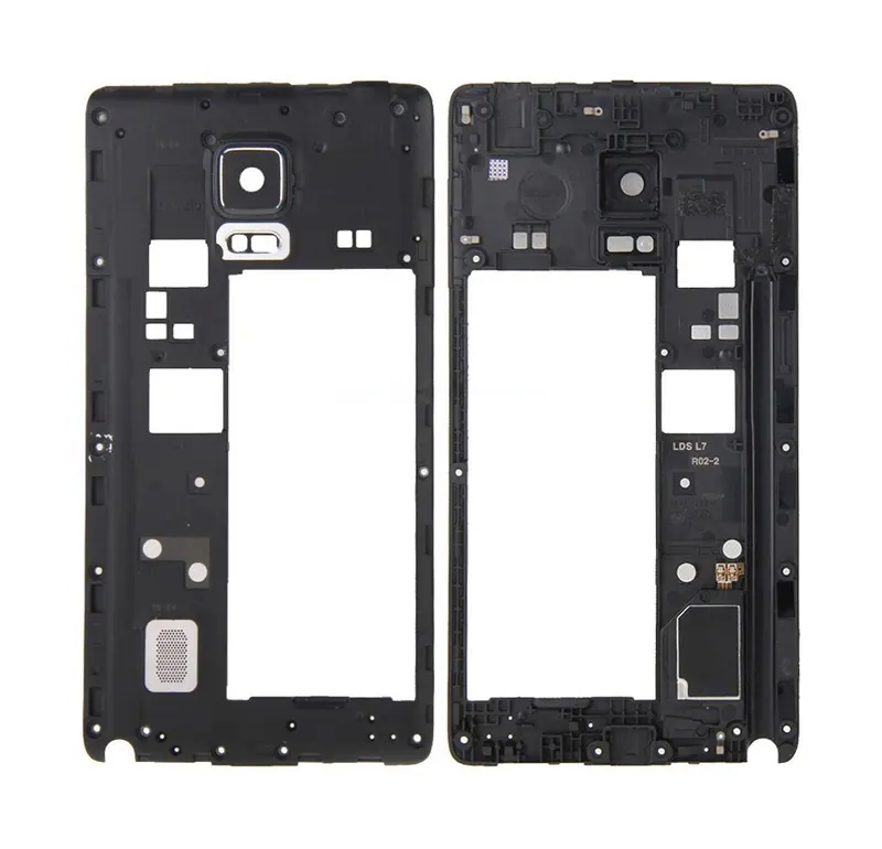 For Galaxy Note Edge / N915 Middle Frame Bezel / Rear Housing (Black) — image 1