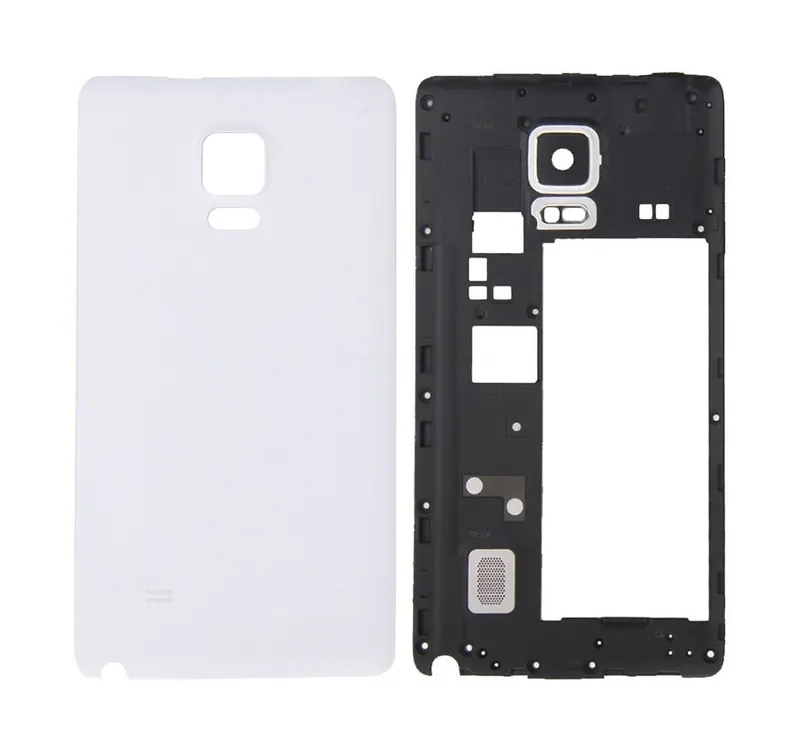 For Galaxy Note Edge / N915 Full Housing Cover (Middle Frame Bezel + Battery Back Cover ) (White) — image 1