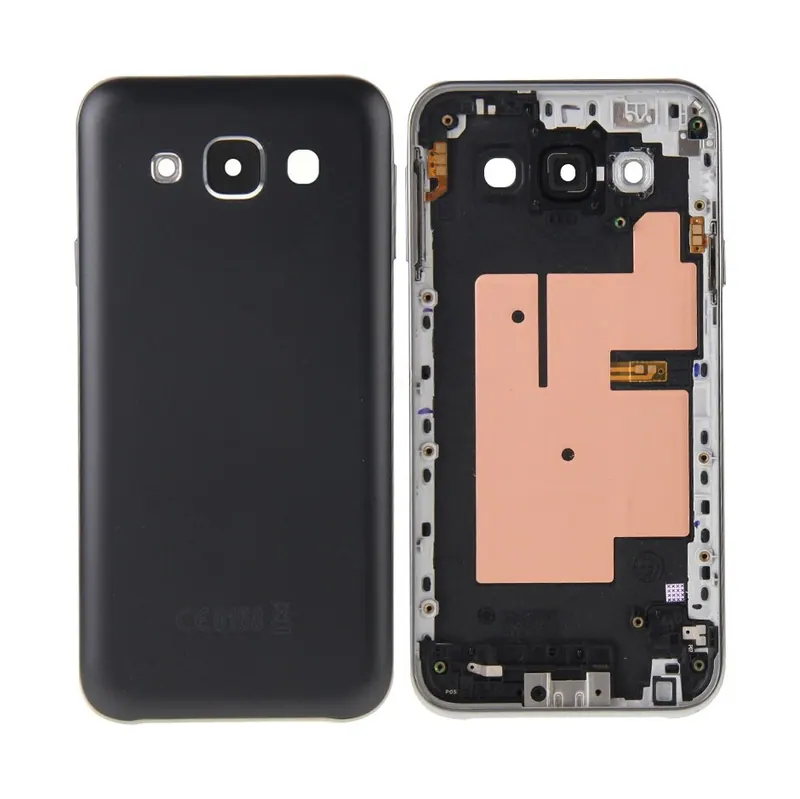 For Galaxy E5 / E500 Rear Housing Battery Back Cover (Black) — image 1