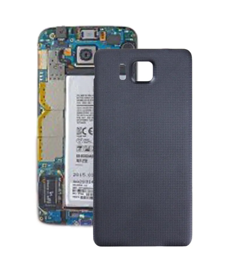 For Galaxy Alpha / G850 Battery Back Cover (Black) — image 1