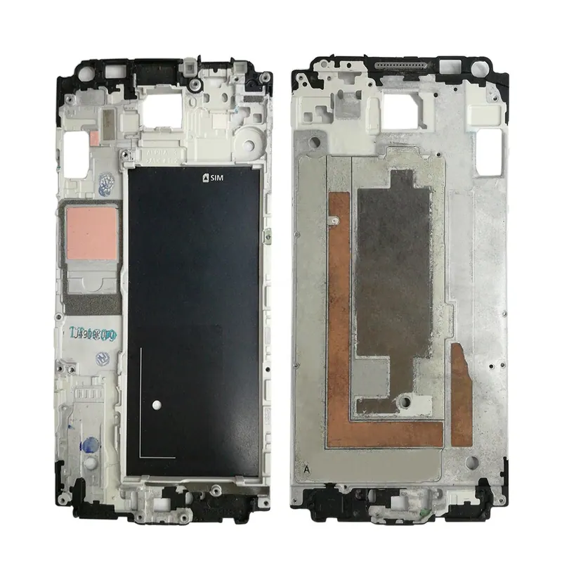 For Galaxy Alpha / G850 Front Housing LCD Frame Bezel Plate — image 1