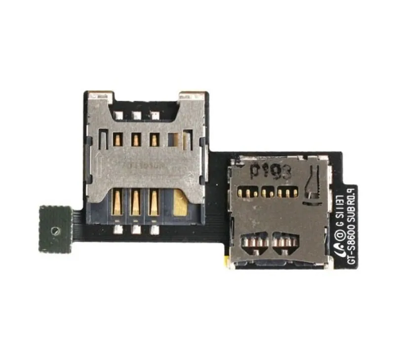 For Samsung Wave 3 / S8600 Original Card Socket Flex Cable — image 1
