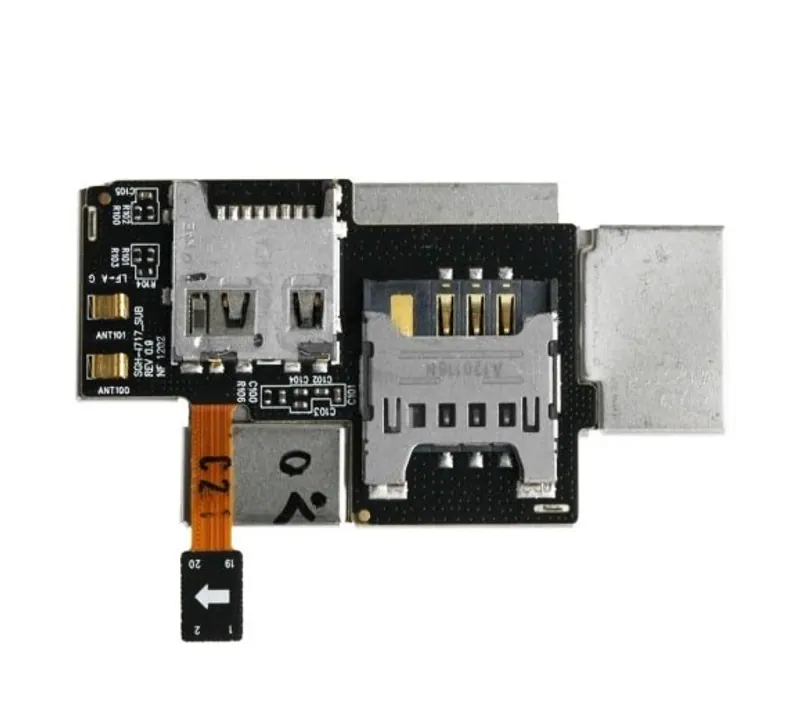 For Galaxy Note / i717 (ATT Edition) Original SIM Card Socket Flex Cable — image 1