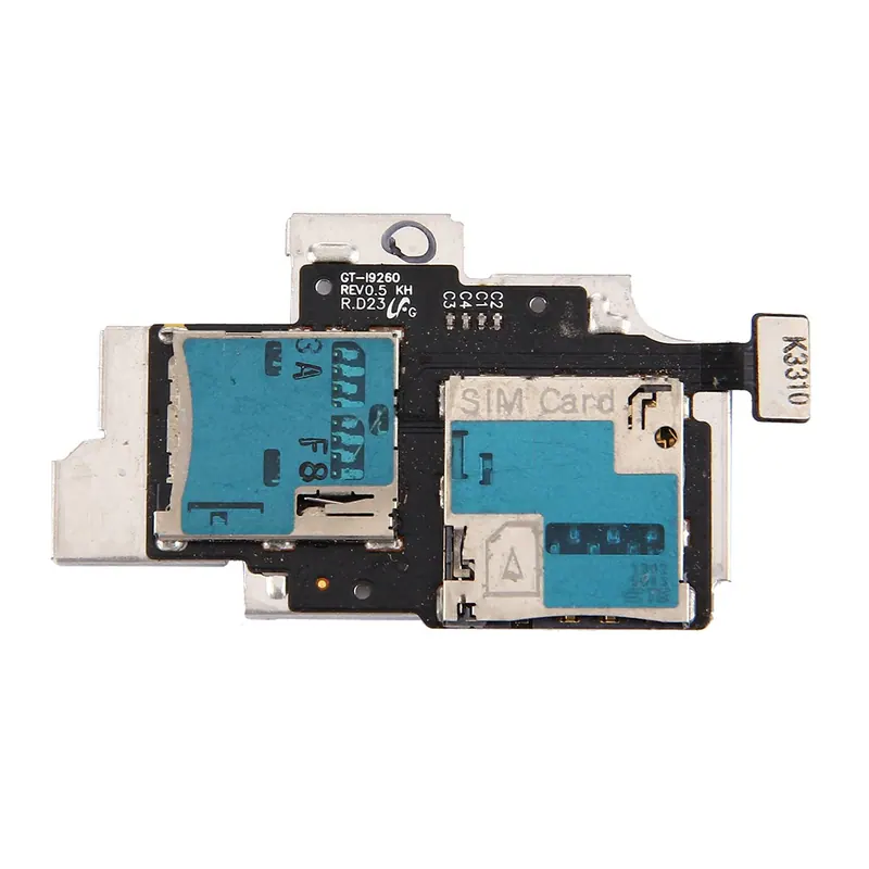 For Galaxy S4 Active / i9295 Card Reader Contact Flex Cable — image 1