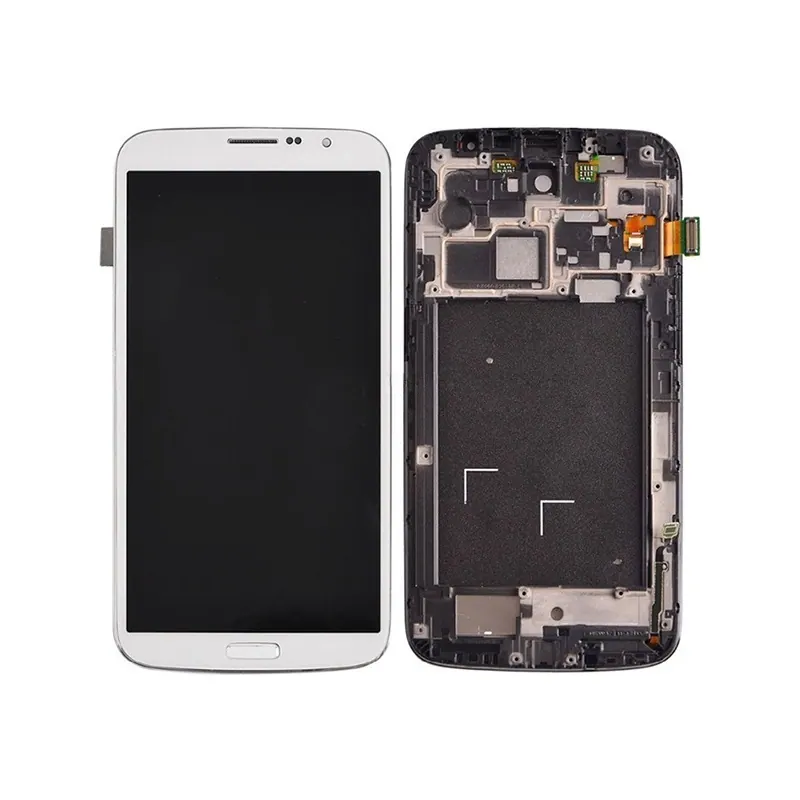 LCD Display (TFT) + Touch Panel with Frame for Galaxy Mega 6.3 / i527(White) — image 1