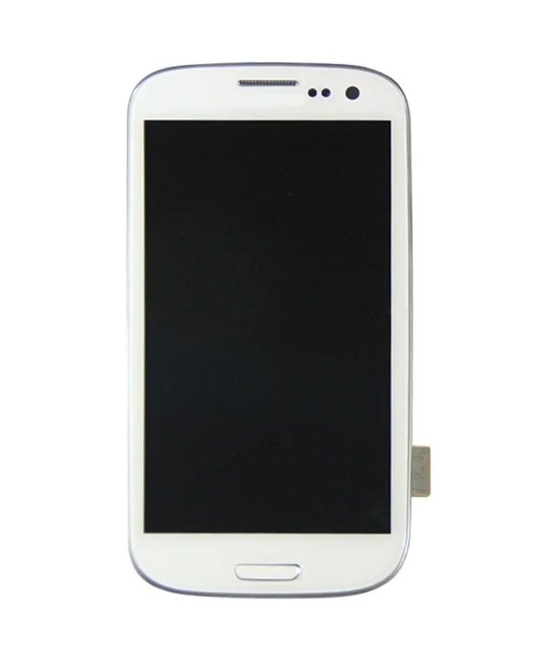 for Galaxy SIII CDMA / i535 / R530 LCD Display + Touch Panel with Frame(White) — image 1