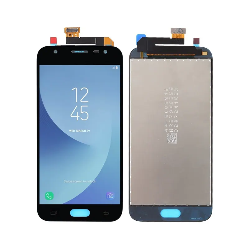 Original LCD Screen for Galaxy J3 (2017), J330F/DS, J330G/DS with Digitizer Full Assembly (Black) — image 1