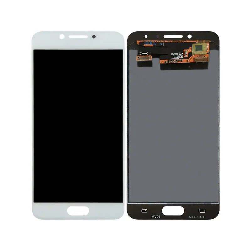 Original LCD Screen for Galaxy C5 Pro / C501 with Digitizer Full Assembly (White) — image 1
