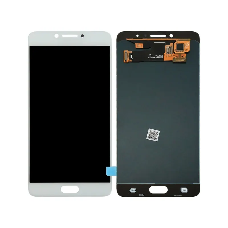 Original LCD Screen for Galaxy C7 Pro / C7010 with Digitizer Full Assembly (White) — image 1