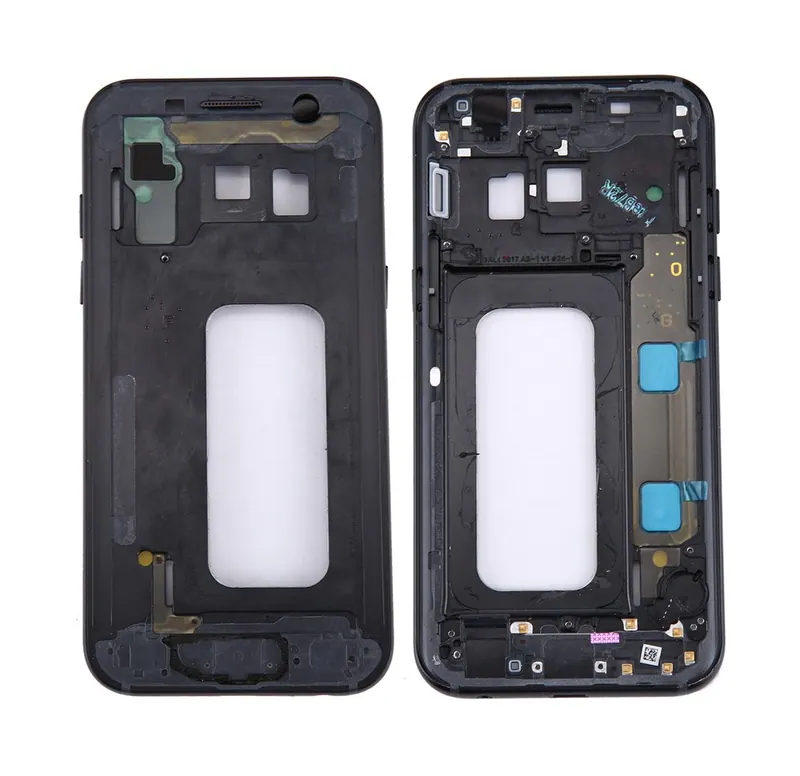 For Galaxy A3 (2017) / A320 Middle Frame Bezel (Black) — image 1