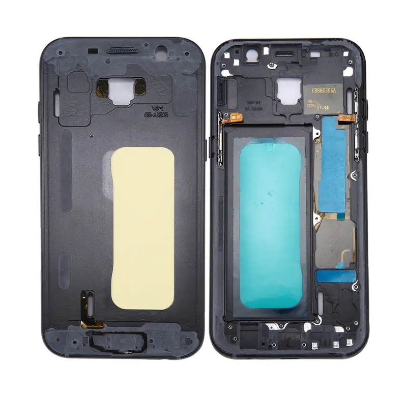 For Galaxy A5 (2017) / A520 Middle Frame Bezel (Black) — image 1
