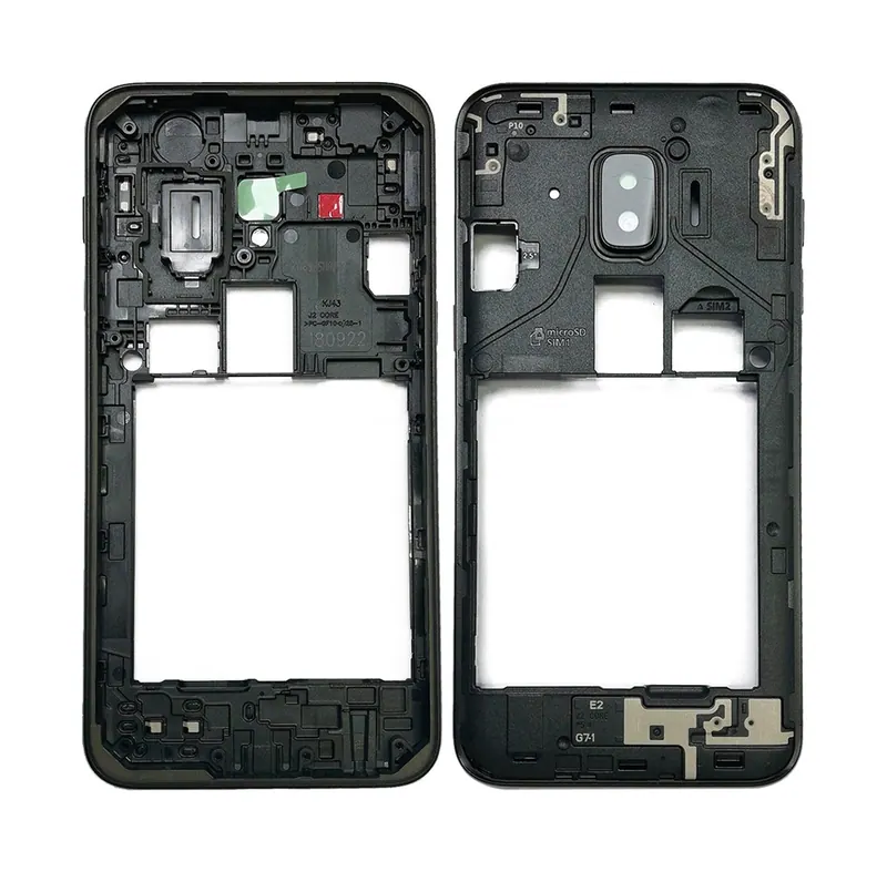 For Galaxy J2 Core / J260 Middle Frame Bezel (Black) — image 1