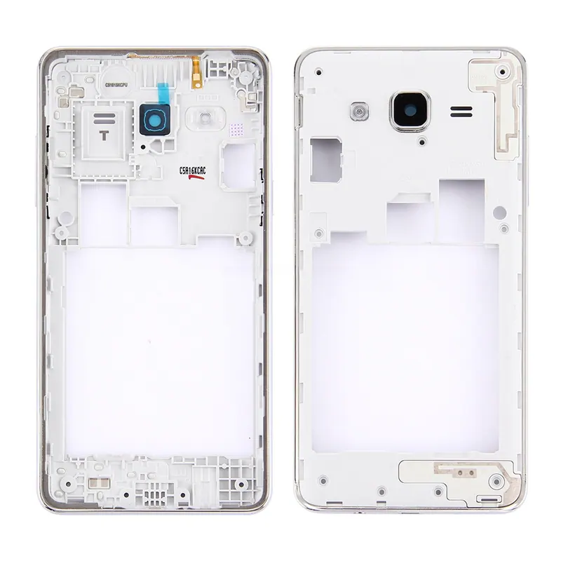 For Galaxy On5 / G5500 Middle Frame Bezel (Double Card Version)(Silver) — image 1