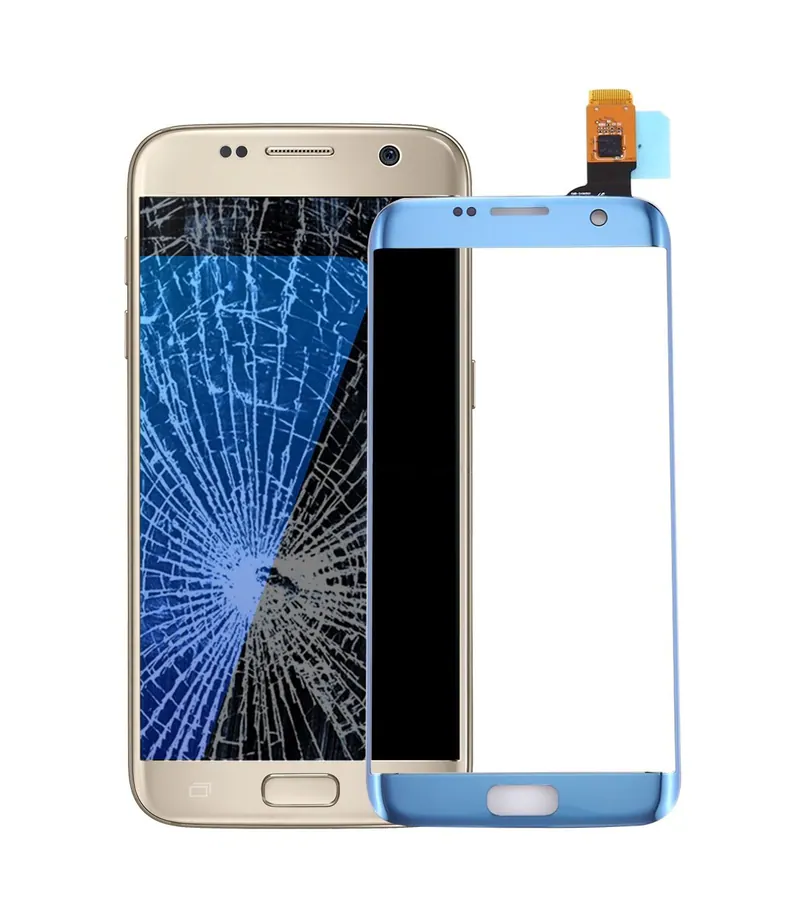 For Galaxy S7 Edge / G9350 / G935F / G935A Touch Panel (Blue) — image 1